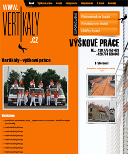 Vertikaly.cz - výškové práce
